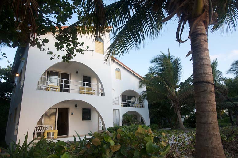 One of the villas at Caribbean Villas